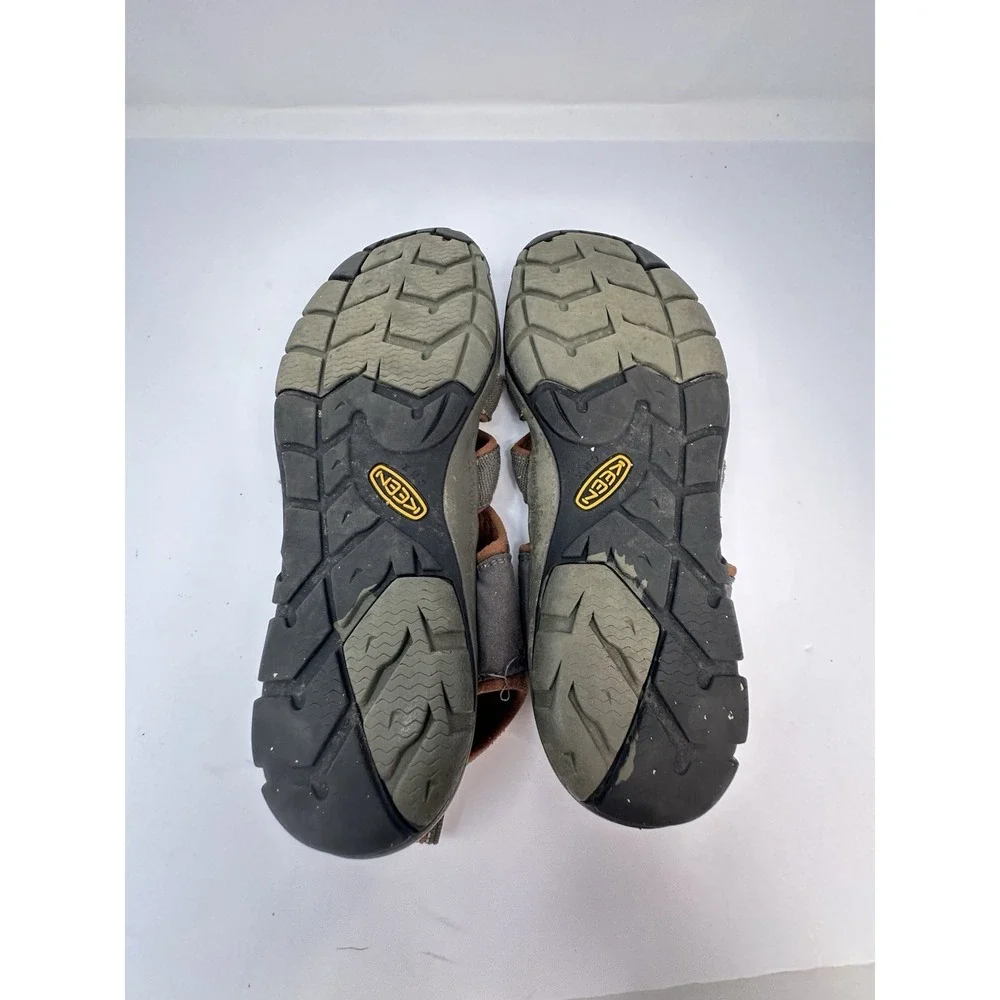 KEEN Newport H2 Men Sandals Size 11.5 Brown Waterproof Hiking Water Shoes 010116
